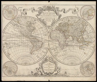 Mappe monde Par M. de L'isle.