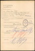 Applicant: Ronis-Roth, Max Mirel; born 3.3.1904 in Grzymalów (Ukraine); married.