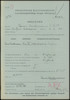 Applicant: Landesmann, Josef; born 29.9.1885 in Tyczyn; married.