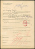 Applicant: Langberg, Ester; born 8.8.1915 in Buchach (Ukraine); single.