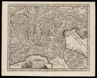 Italiae Gallicae sive Galliae Cisalpinae Conterminarumque Terrarum Vetus et nova Descriptio.