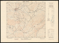 Beer Sheva' / Compiled, drawn & reproduced by Survey of Palestine. Partly revised by Survey of Israel 1958.