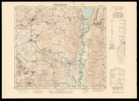 Nazareth / Compiled, drawn & reproduced by S. of Palestine. Partly revised by Survey of Israel 1958.