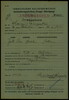 Applicant: Weingarten, Chaim; born 2.1.1885 in [no location indicated]; married.