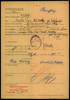 Applicant: Wotitzky, Rudolf; born 6.7.1888 in Döschen; married.