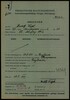 Applicant: Vogel, Richard; born 30.5.1880 in Lipník nad Bečvou (Czech Republic) ; married.
