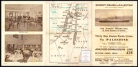 Palestine Showing Jewish Colonies.