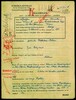 Applicant: Spitzer, Arnold; born 23.5.1911 in Vienna (Austria); single.