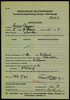 Applicant: Trapper, Feiwel; born 10.11.1901 in Obertyn; single.