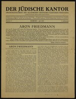 Aron Friedmann.