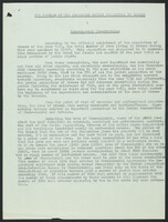 Asher Moises (president of the Central Board of the Jewish Communities of Greece): Report on "The problem of abandoned Jewish property in Greece".