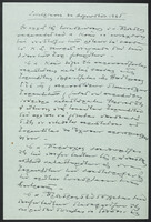 Protocol by lawyer Alfred Cohen of a meeting in connection with his activities to return Jewish property.
