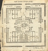 מגרש המזרחי חמשים אמה : הר הבית ת"ק על ת"ק.