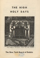 The High Holy Days