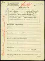 Applicant: Moses, Josef Samuel; born 24.5.1889 in Khodoriv (Z︠H︡ydachivsʹkyĭ raĭon, Ukraine); married.