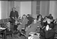ביקור של סופרים ואנשי מדע אצל ראש הממשלה, דוד בן גוריון