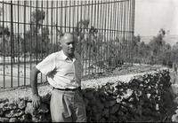 העברת גן החיות התנ"כי מהר הצופים מצולם פרופ' אהרון שולוב, מייסד הגן