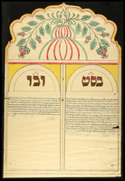 כתובה. אדירנה, טורקיה. תרע"ט.