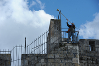 טקס פתיחת הוילונות.