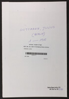 Guttmann, Julius.
