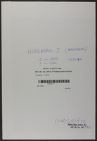 Herzberg, J., Lehrer.