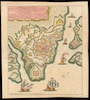 Wahrer und accurater plan der vestund Saint Philippe auf der Balearischen ins. Minorca; herausgegeben von den Homannischen Erben.