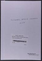 Schwarz, Arthur Zacharias, Wien.