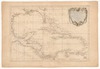 Carte Geo-Hydrographique du Golfe du Mexique et de ses isles; Construite d'après les mémoires les plus recens, et assujeties, pour l'emplacement de ces principales positions aux latitudes et longitudes, déterminées par observation /; P.P. Choffard fecit.