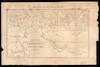 Wege Skizze zu J.J.Benjamin's Reise in Asien u Afrika 1846-1855; Entwurfn Angb v.J.J.Benjamin.