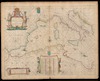 A chart of the westermost part of the Mediterranean Sea [cartographic material] / By John Seller, John Colson, William Fischer, James Atkinson and John Thornton – הספרייה הלאומית