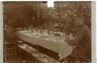 Soldiers dining.