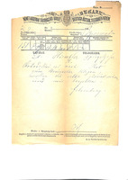 Telegram from Felsenburg in B. Gyarmat [Balassagyarmat] to Ignac Hirschler in Pest, 1868/11/16.