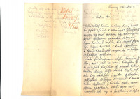 Letter from Kátai in Karczag [Karcag] to [?], 1868/12/04.