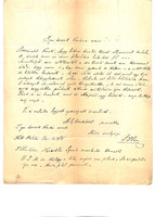 Letter from Dr. A. Hercz in W. Palota [Várpalota] to Ignac Hirschler in Pest, 1868/01/03.
