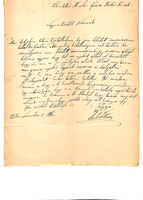 Letter from Mózes Ehrlich in Pest to Ignac Hirschler in Pest, 1868/11/07.