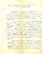 Letter from Janger [?] in Mohács to Ignac Hirschler in Pest, 1868/08/10.