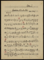 Andante for orchestra, op 21 (manuscript).