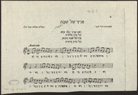 ארץ של שבת (כתב יד).