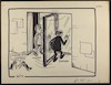 הממשל והציבור בדלתות מסתובבות [קריקטורה ללא כותרת] – הספרייה הלאומית