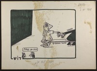 העורבים: "כמה הם יקבלו?." [קריקטורה].