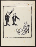 כעת כבר מותר לזעוק מכאב!. [קריקטורה].