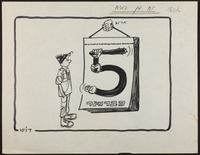 יום מן הימים [קריקטורה].