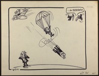 עורבים אומרים אופצצצציות [קריקטורה ללא כותרת].