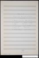 6 pieces for oboe, guitare and doublebass (manuscript).