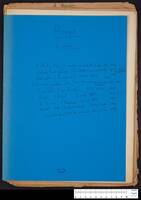 Hongrie Lieder (manuscript).