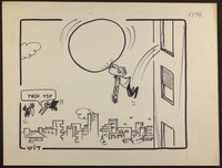 העורבים: "עזר עכשיו" [קריקטורה].