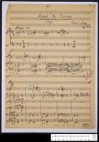 Daliat El Carmel, op. 314 (manuscript) : Arabic rhapsody for orchestra.