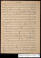 Marche funebre for orchestra (manuscript).