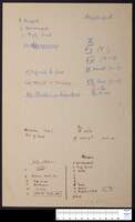 Benjamin the Third's journey, op. 34.. .March (manuscript).