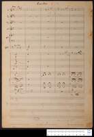 Benjamin the Third's journey, op. 34. .Gewitter (Storm) (manuscript).
